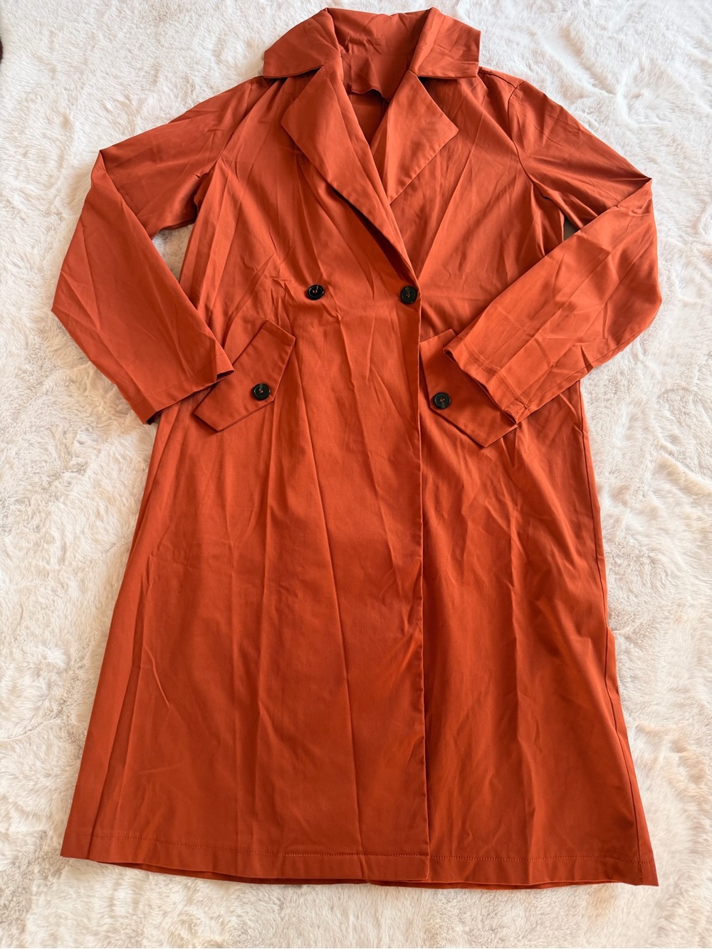 Long Women's Trench Coat